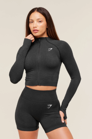 Vital Seamless 2.0 Midi Zip Up Jacket