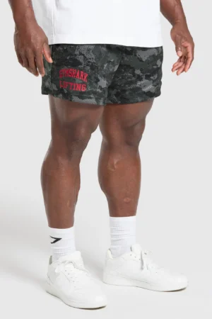 Lifting Mesh 5" Shorts Camo