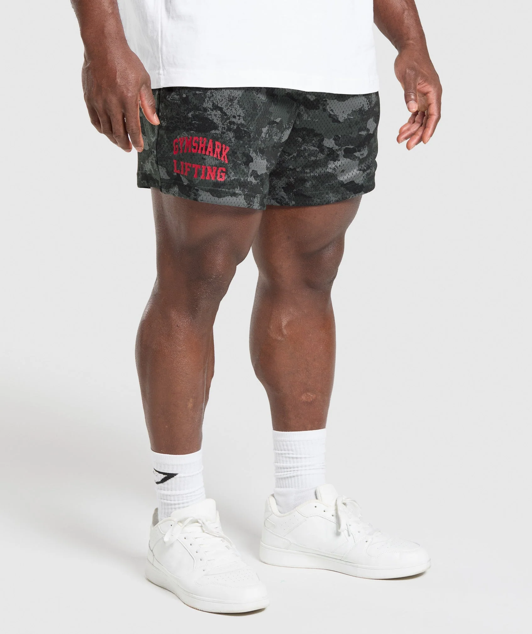 Lifting Mesh 5" Shorts Camo