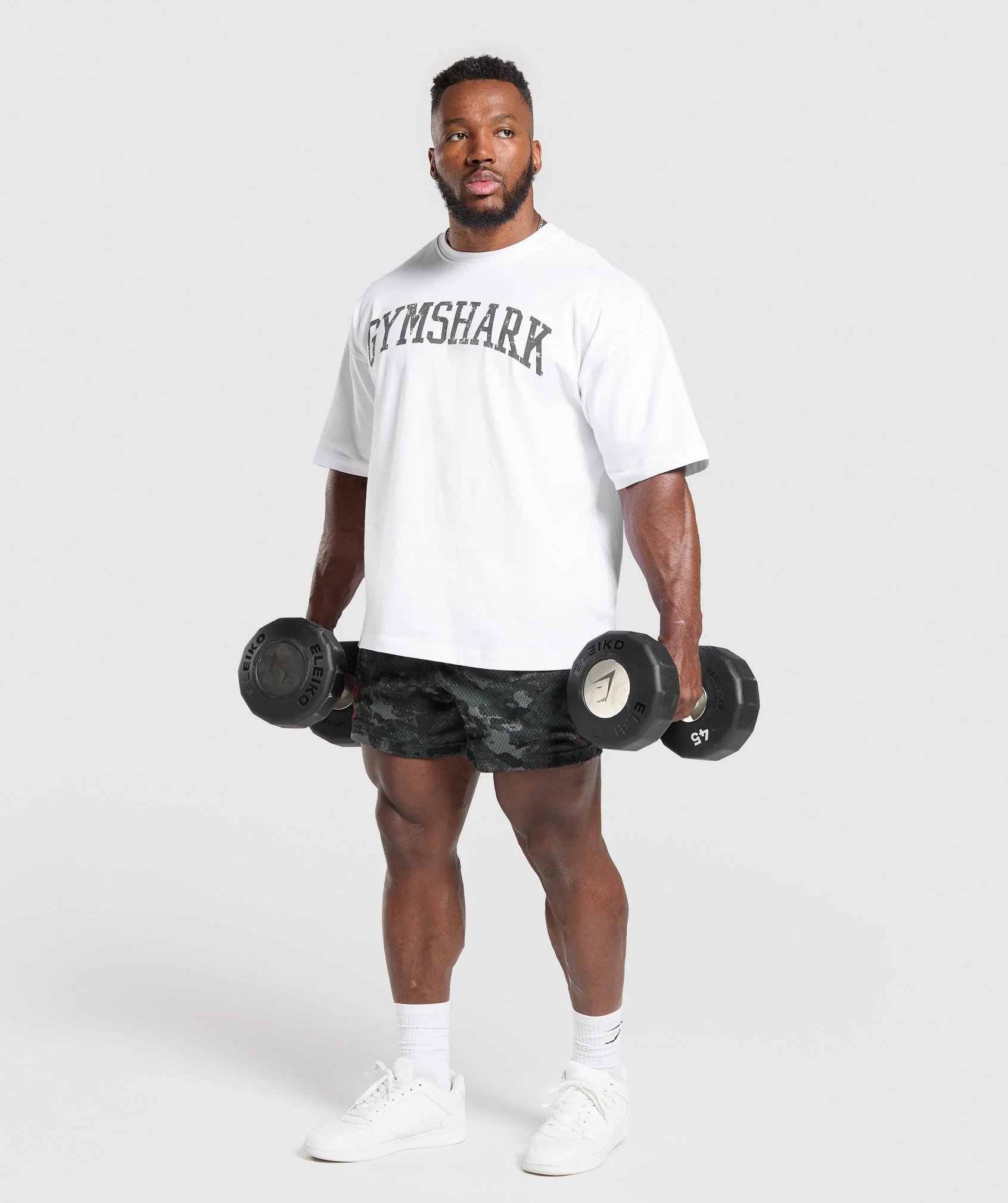 Lifting Mesh 5" Shorts Camo - Imagen 3