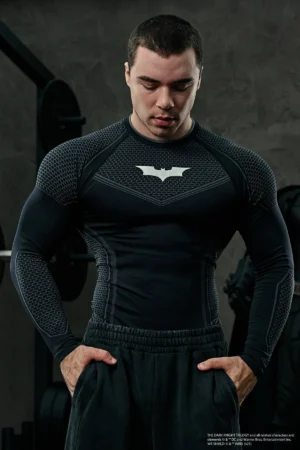 Batman Compression Manga Larga