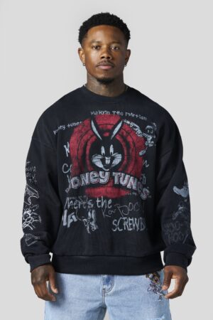 Looney Tunes Graffiti Crewnecks