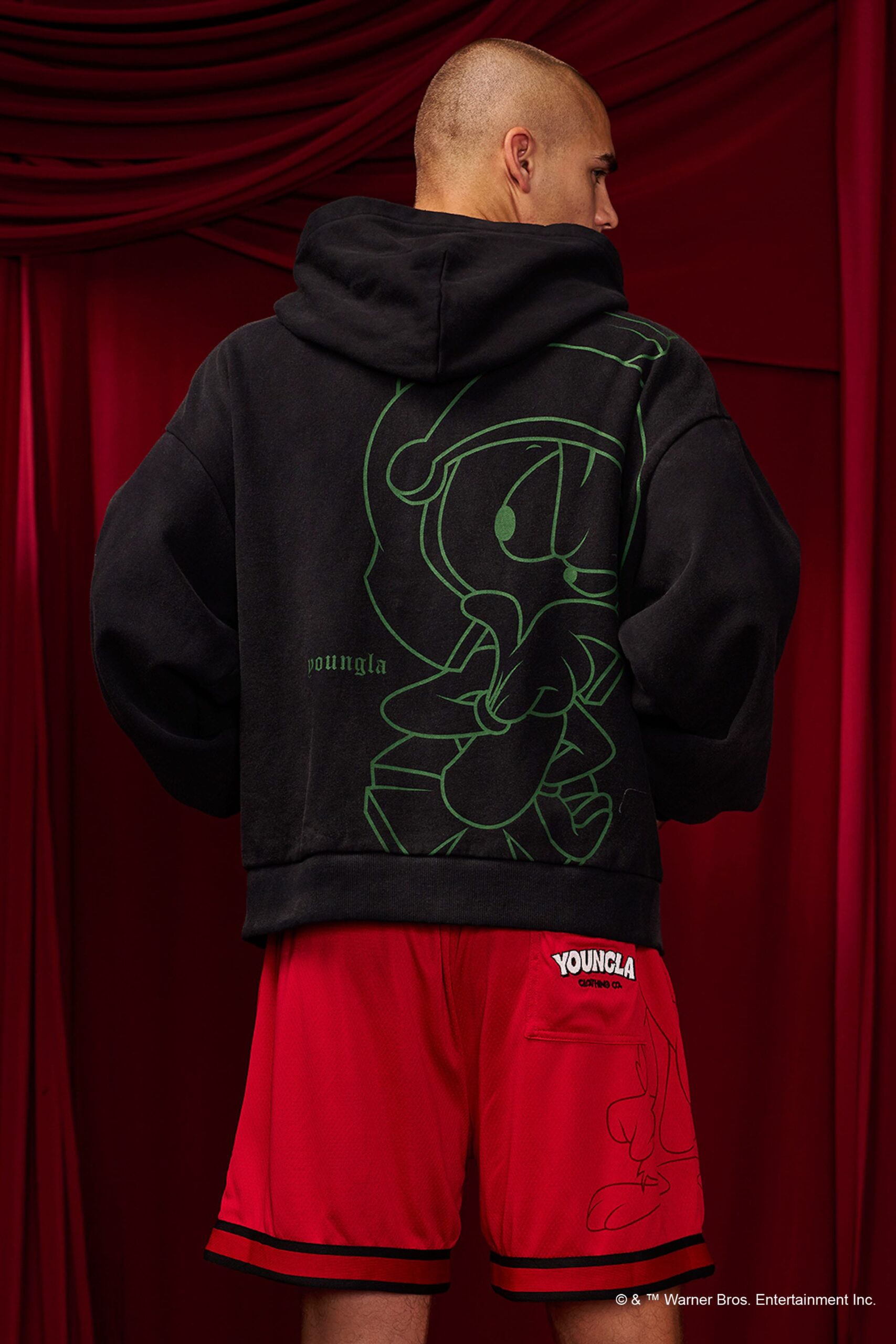 Looney Tunes Plaid Zip-Ups - Imagen 2
